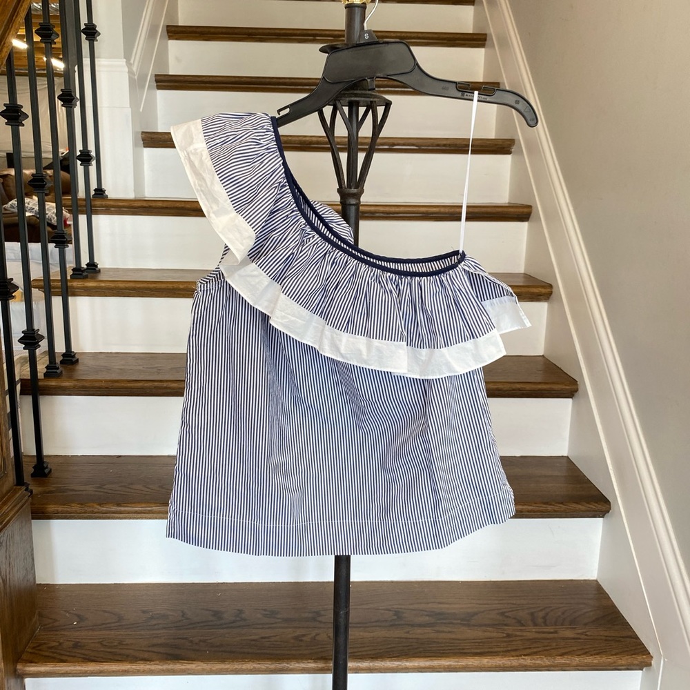 J crew one shoulder tank